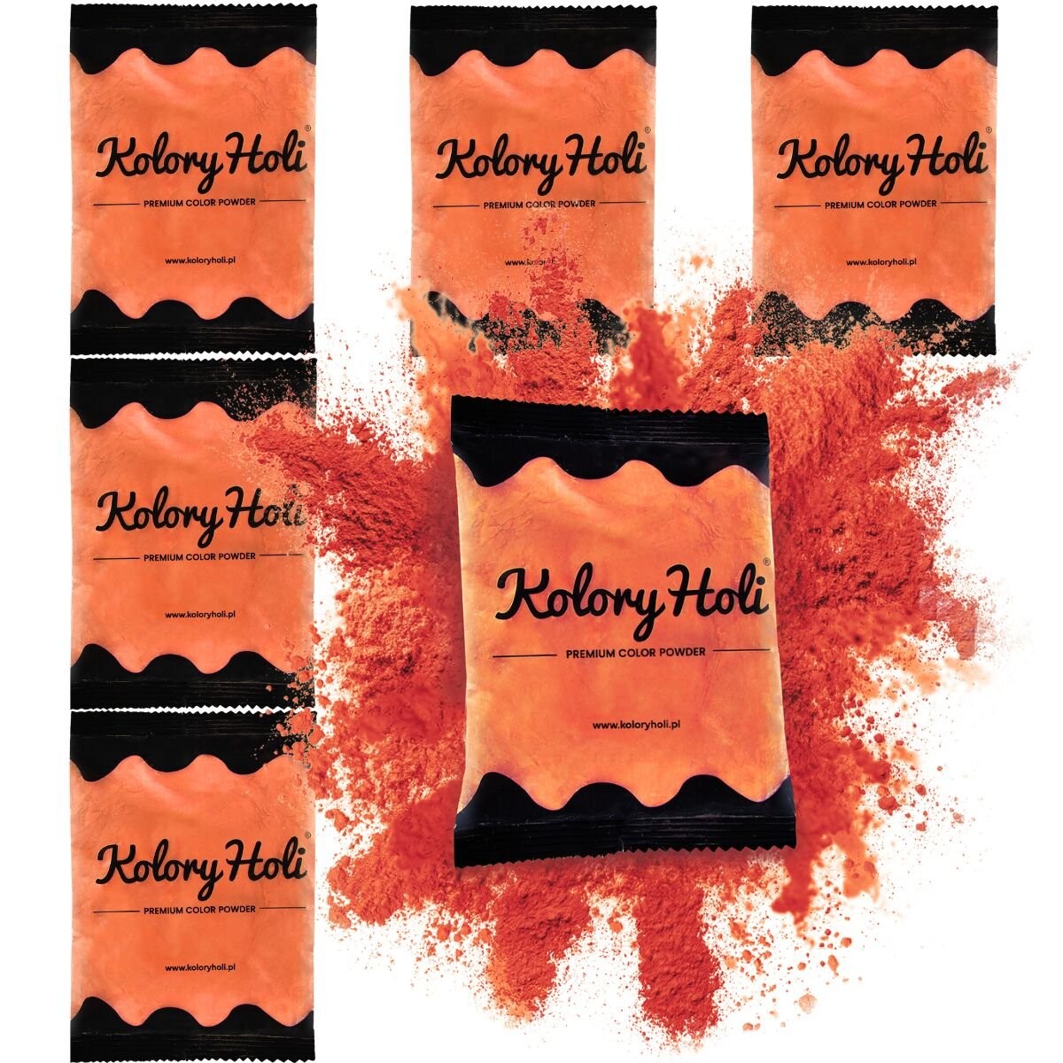 Holi Colors, Красочный порошок Холи для Фестиваля красок, упаковка из 6 шт., Оранжевый УФ Kolory Holi
Holi Colors, Красочный порошок Холи для Фестиваля красок, упаковка из 6 шт., Оранжевый УФ Kolory Holi