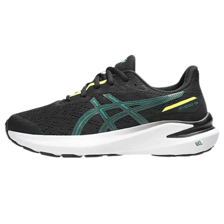 ASICS GT 1000 13 Rebound Breathable Support детские беговые кроссовки Black Green для подростков
ASICS GT 1000 13 Rebound Breathable Support детские беговые кроссовки Black Green для подростков