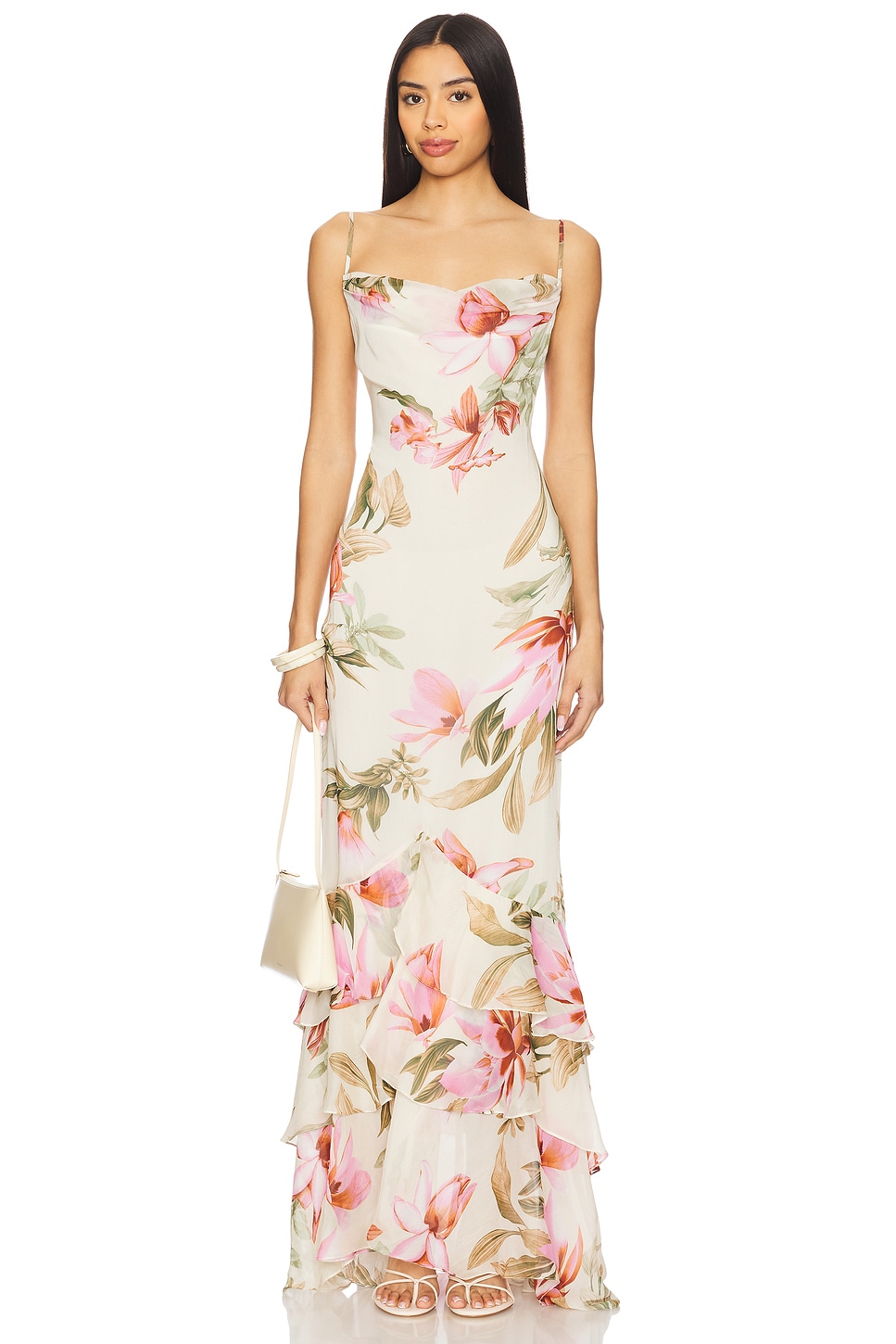 Платье макси с капюшоном и асимметричным подолом Rococo Sand, cream pink multi
Платье макси с капюшоном и асимметричным подолом Rococo Sand, cream pink multi