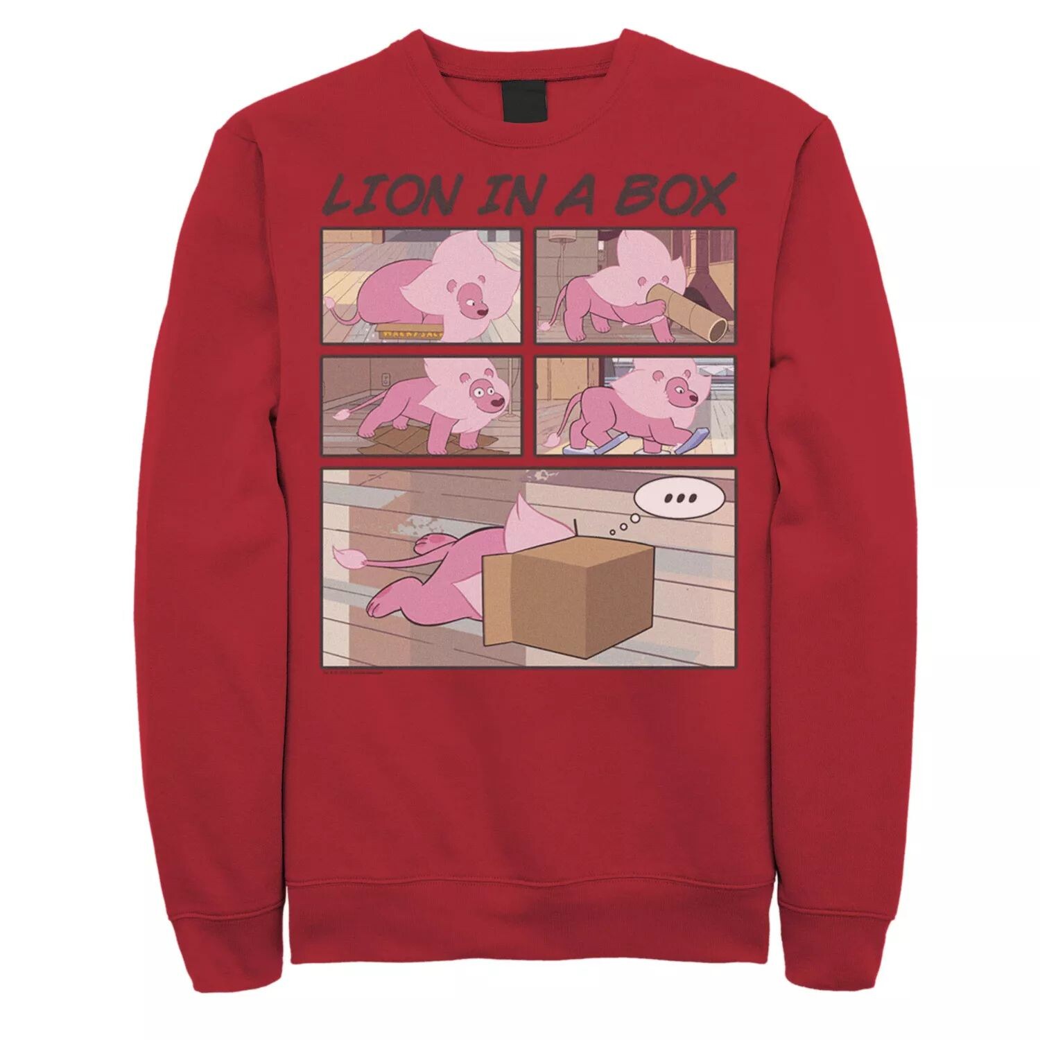 Мужская флисовая одежда Cartoon Network Steven Universe Лев в коробке с комиксами Licensed Character, красный
Мужская флисовая одежда Cartoon Network Steven Universe Лев в коробке с комиксами Licensed Character, красный