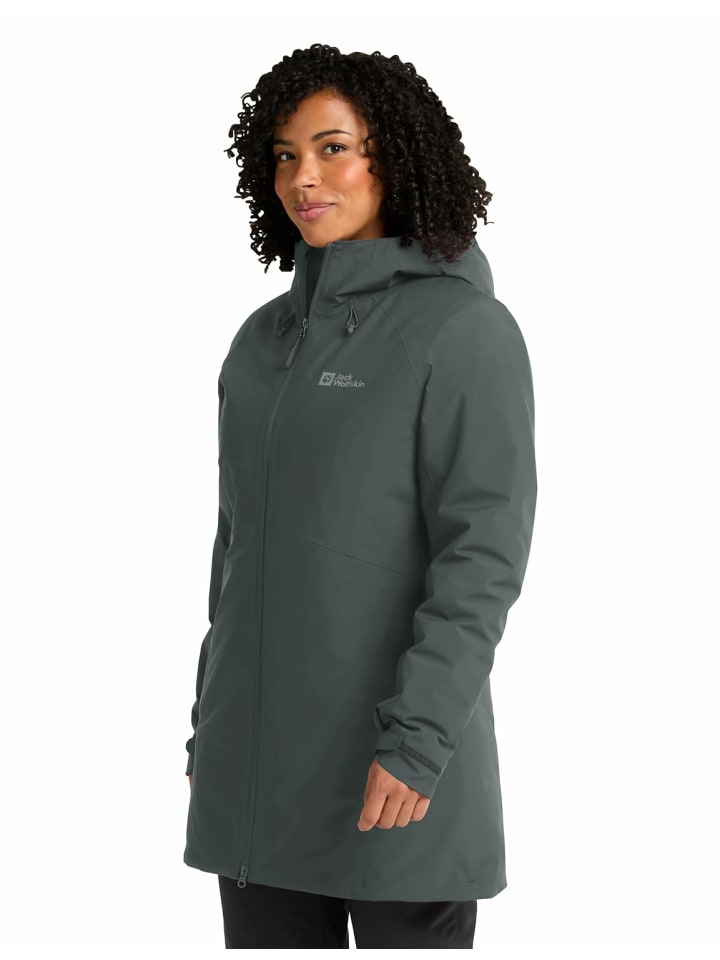 Jack Wolfskin Женская парка зеленого цвета
Jack Wolfskin Женская парка зеленого цвета