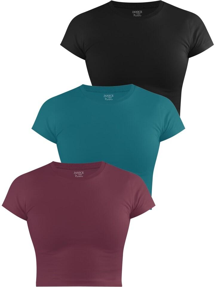 Футболка Janice hochgeschlossen Nerano, цвет burgund/petrol/schwarz
Футболка Janice hochgeschlossen Nerano, цвет burgund/petrol/schwarz
