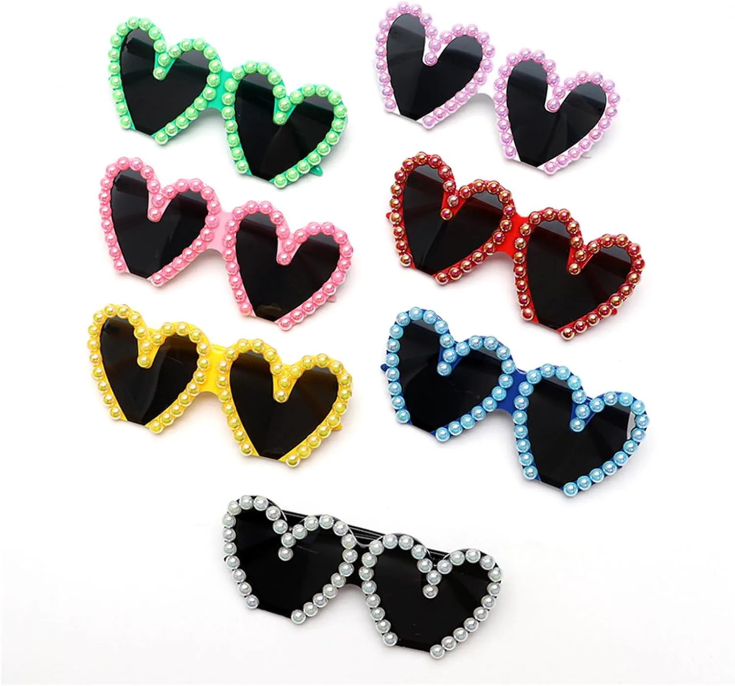 Модные солнцезащитные очки Helena с сердечками и стразами, жемчужные, в форме сердца, розовые, забавные, для вечеринок и отдыха на природе, для женщин, Red
Модные солнцезащитные очки Helena с сердечками и стразами, жемчужные, в форме сердца, розовые, забавные, для вечеринок и отдыха на природе, для женщин, Red