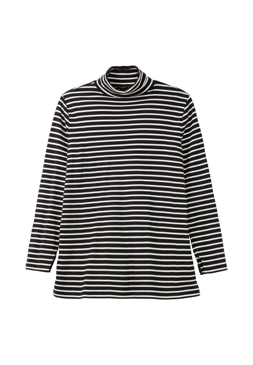 Полосатая рубашка в рубчик Sheego, черно-белый
Полосатая рубашка в рубчик Sheego, черно-белый