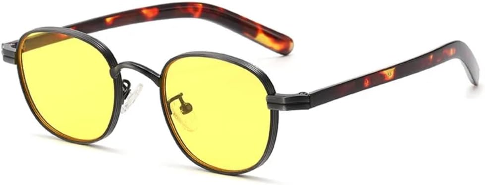 Металлические роскошные круглые солнцезащитные очки для мужчин и женщин, винтажные, унисекс, модные солнцезащитные очки с защитой от УФ-излучения UV400 UUPTTPL, C6 Gun Black Yellow
Металлические роскошные круглые солнцезащитные очки для мужчин и женщин, винтажные, унисекс, модные солнцезащитные очки с защитой от УФ-излучения UV400 UUPTTPL, C6 Gun Black Yellow