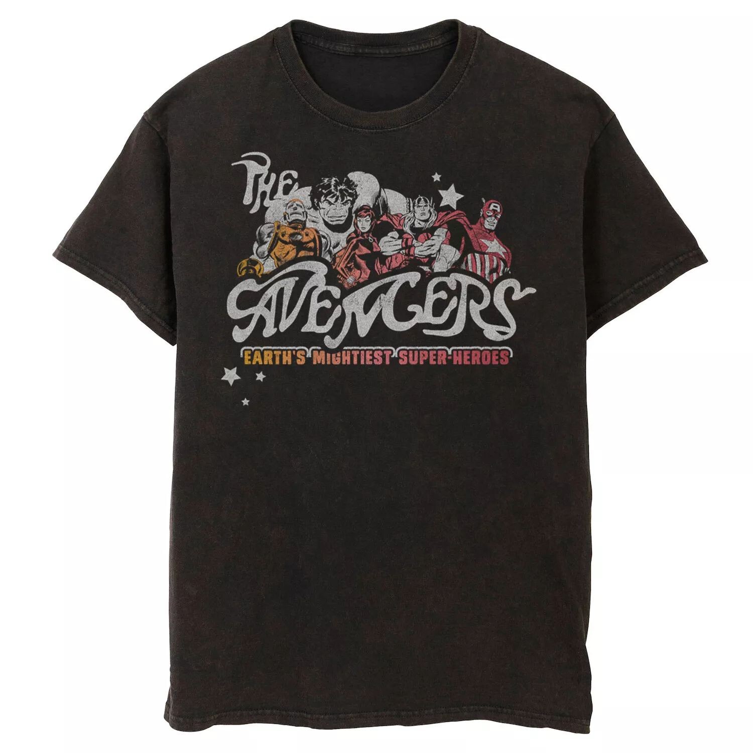 Мужская футболка с винтажным рисунком Marvel Avengers Earth's Mightiest Super Heroes
Мужская футболка с винтажным рисунком Marvel Avengers Earth's Mightiest Super Heroes