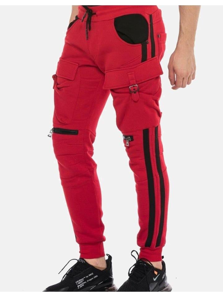 Брюки для тренировок и бега Cipo & Baxx HOMEWEAR, красный
Брюки для тренировок и бега Cipo & Baxx HOMEWEAR, красный