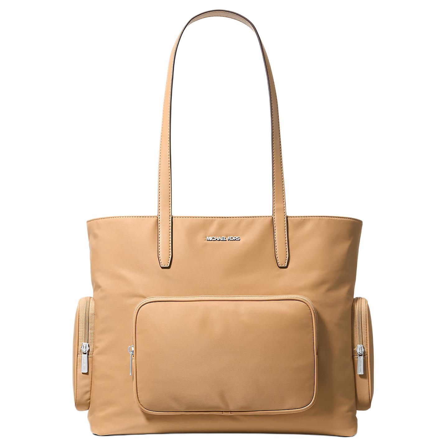 MICHAEL KORS Нейлоновая сумка-шоппер, шоппер, большая женская сумка через плечо коричневого цвета
MICHAEL KORS Нейлоновая сумка-шоппер, шоппер, большая женская сумка через плечо коричневого цвета