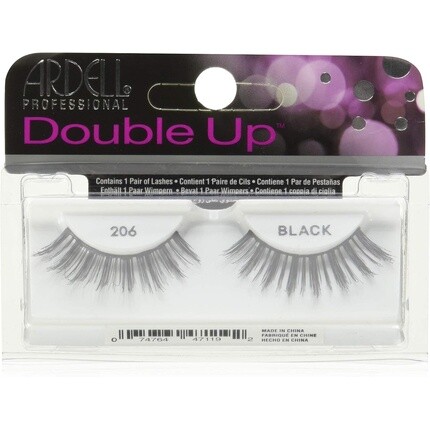 Double Up Lash 206 Черный — 1 пара, Ardell
Double Up Lash 206 Черный — 1 пара, Ardell
