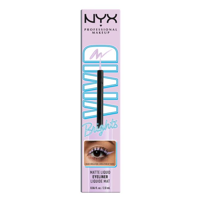 Яркая жидкая подводка для глаз с ручкой NYX Professional Makeup, цвет lilac ink, 2 мл
Яркая жидкая подводка для глаз с ручкой NYX Professional Makeup, цвет lilac ink, 2 мл
