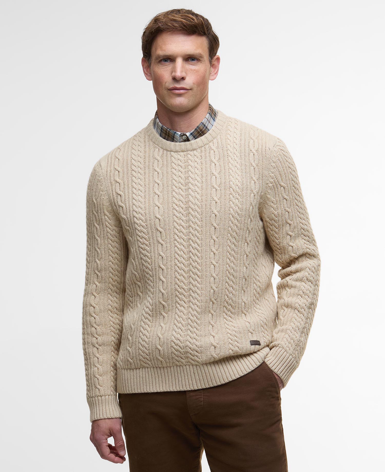Джемпер Barbour Lowfen Cable-Knit, Stone
Джемпер Barbour Lowfen Cable-Knit, Stone