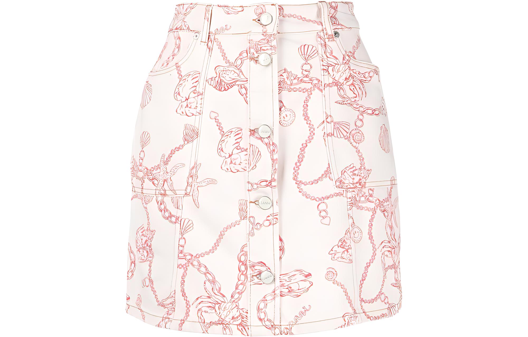 Джинсовая короткая юбка Women's GANNI, красный
Джинсовая короткая юбка Women's GANNI, красный