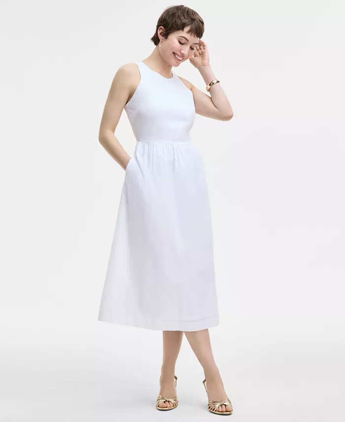 Женское миди-платье без рукавов On 34th, белый
Женское миди-платье без рукавов On 34th, белый