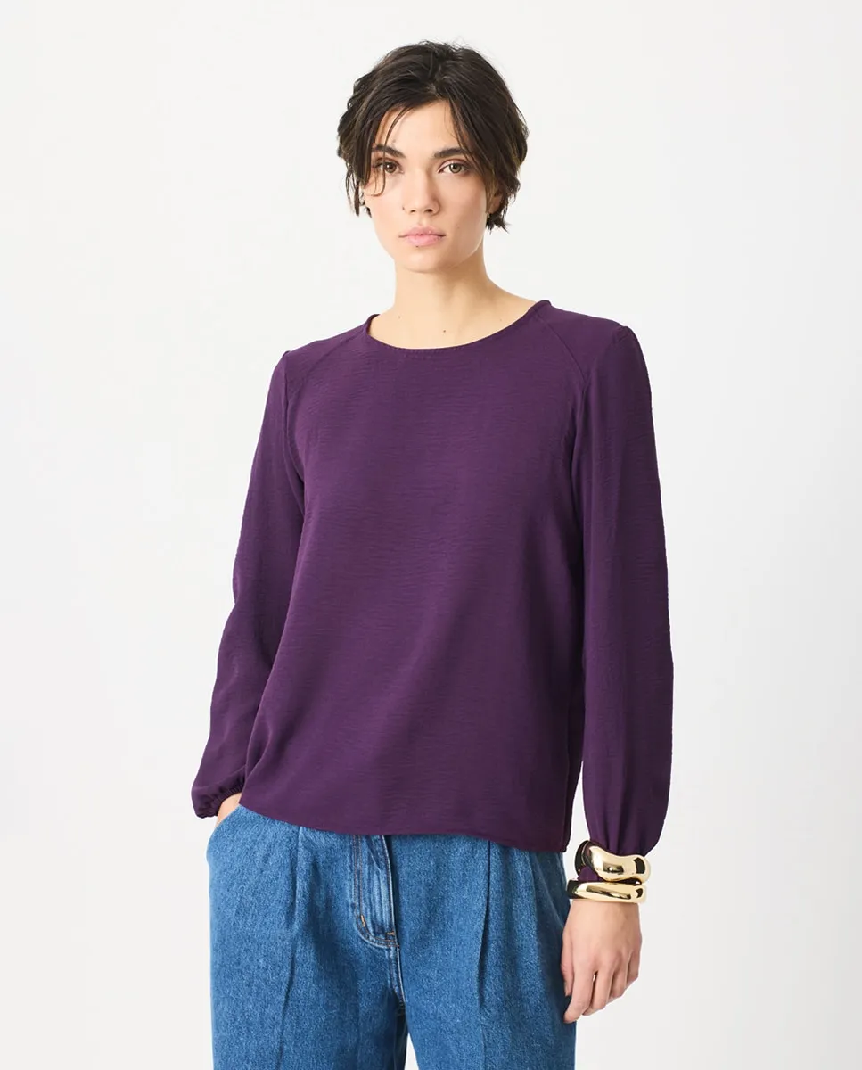 Женская рубашка с круглым вырезом Escorpion, сиреневый
Женская рубашка с круглым вырезом Escorpion, сиреневый