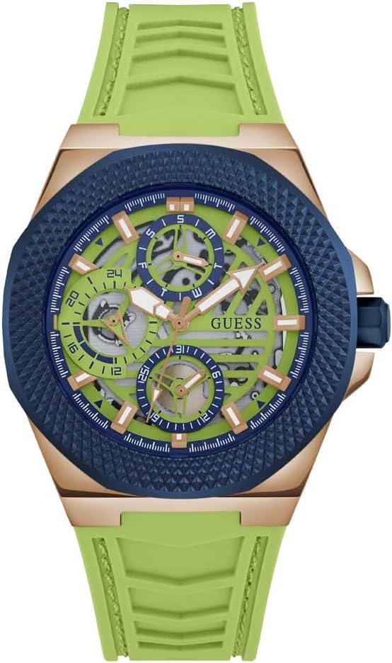 GUESS мужские часы 44mm, Lime Green/Two Tone/Blue, Двухцветный, GUESS мужские часы 44mm, Lime Green/Two Tone/Blue
GUESS мужские часы 44mm, Lime Green/Two Tone/Blue, Двухцветный, GUESS мужские часы 44mm, Lime Green/Two Tone/Blue