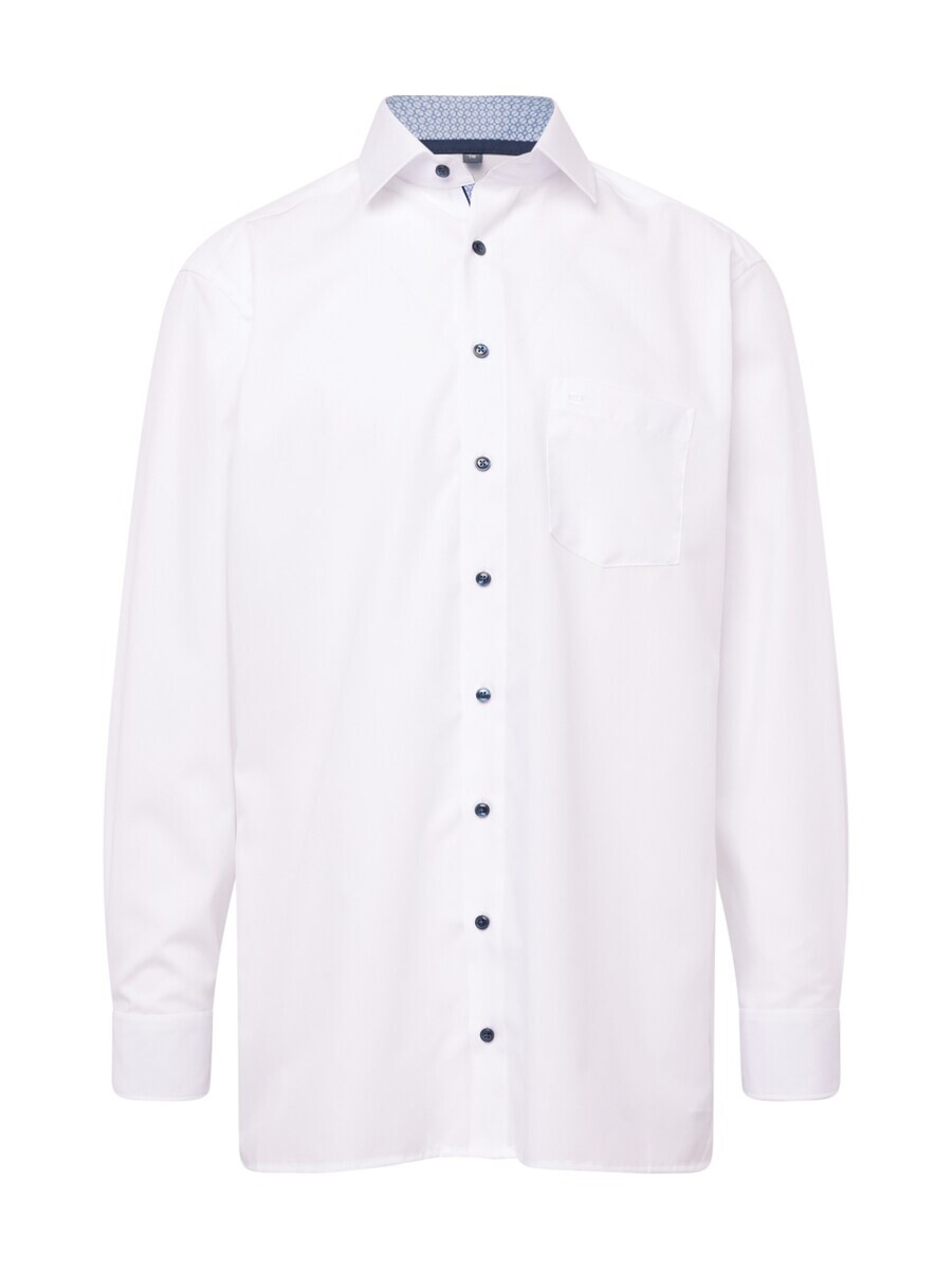 Рубашка на пуговицах стандартного кроя Olymp, белый
Рубашка на пуговицах стандартного кроя Olymp, белый