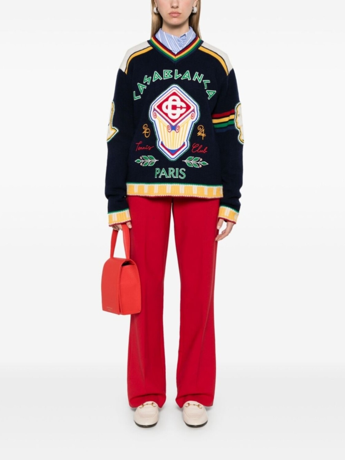 Узкие брюки Casablanca, красный
Узкие брюки Casablanca, красный