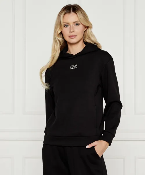 Толстовка Regular fit Ea7, черный 
Толстовка Regular fit Ea7, черный