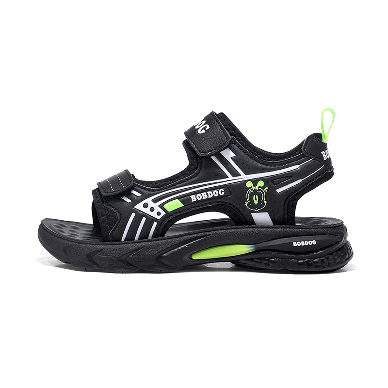 Детские сандалии с амортизацией, отскоком, износостойкостью, противоскользящие BOBDOG, черный
Детские сандалии с амортизацией, отскоком, износостойкостью, противоскользящие BOBDOG, черный