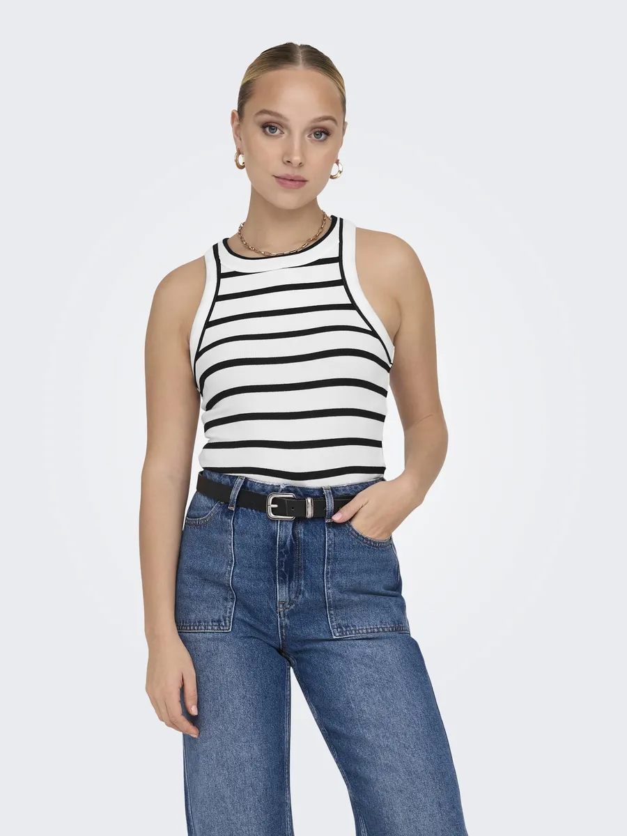 Only майка "ONLKELLI S/S STRIPE TANK TOP CS JRS", цвет Cloud Dancer Stripes:Black
Only майка "ONLKELLI S/S STRIPE TANK TOP CS JRS", цвет Cloud Dancer Stripes:Black