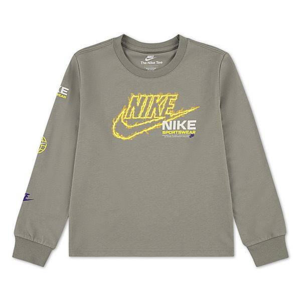 Детская футболка с длинным рукавом Lightning Futura Nike
Детская футболка с длинным рукавом Lightning Futura Nike
