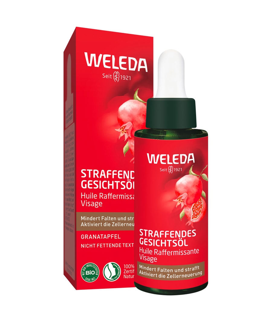 Масло для лица Weleda Granatapfel Straffendes Gesichtsöl, 30 ml
Масло для лица Weleda Granatapfel Straffendes Gesichtsöl, 30 ml