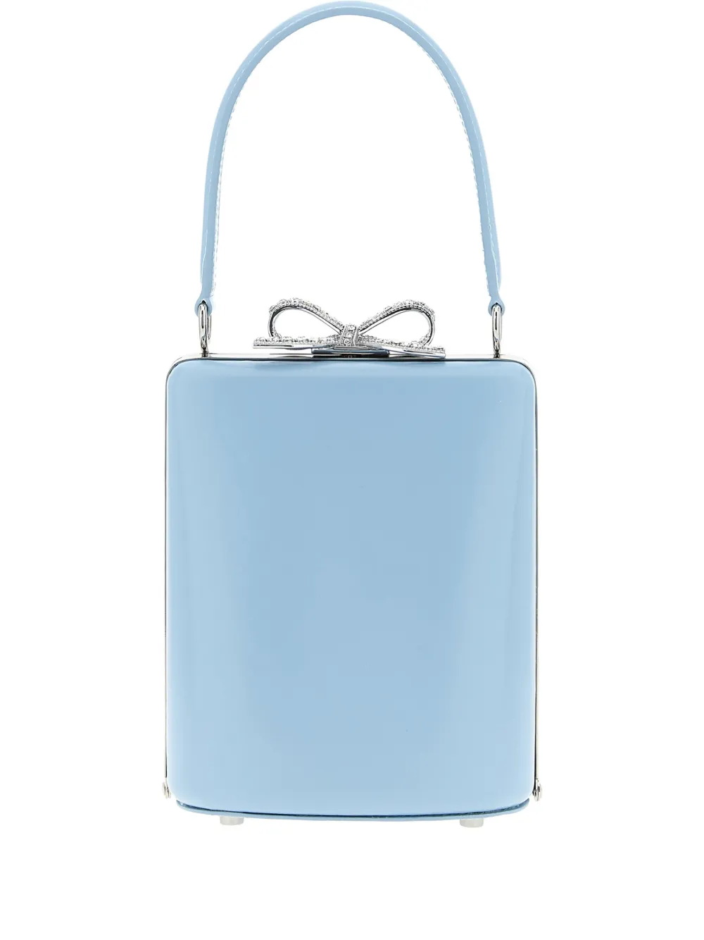 Сумка-тоут с бантом из страз Self-Portrait, синий
Сумка-тоут с бантом из страз Self-Portrait, синий