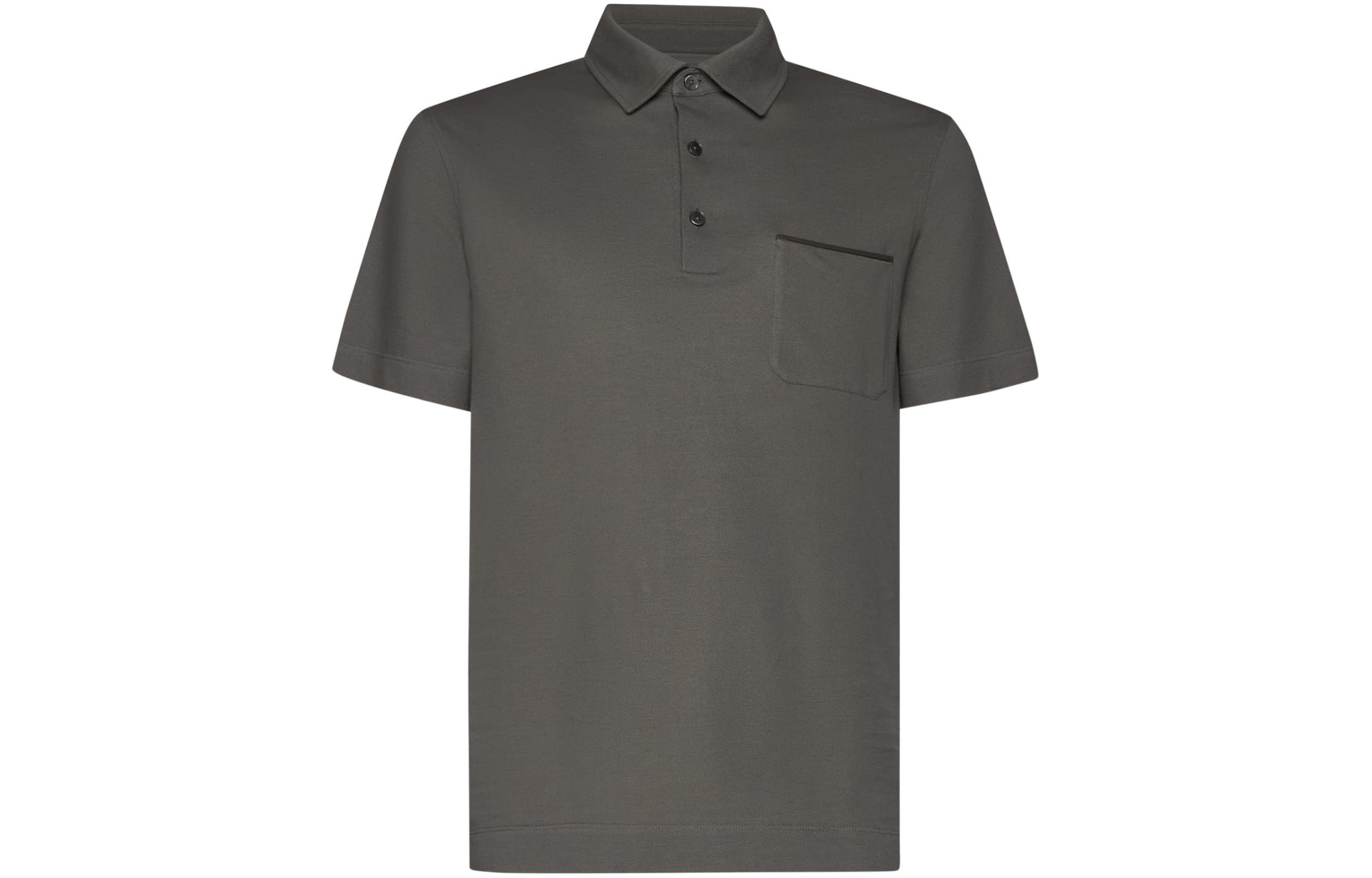 Футболка поло с короткими рукавами и пуговицами Ermenegildo Zegna, цвет тауп
Футболка поло с короткими рукавами и пуговицами Ermenegildo Zegna, цвет тауп