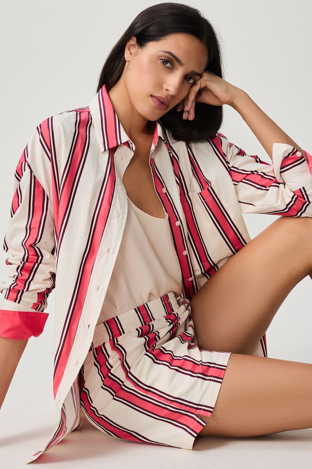 Шорты из 100% хлопка с резинкой на талии Next, красный
Шорты из 100% хлопка с резинкой на талии Next, красный