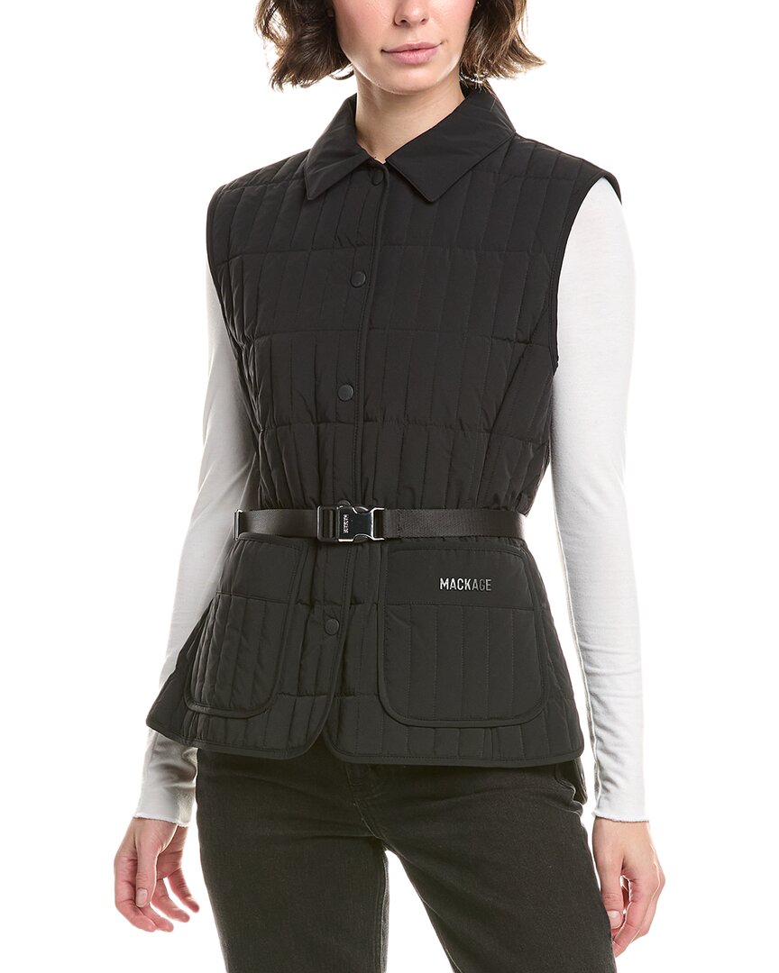 Мэкаж Хелия Легкая стеганая жилетка с вертикальным кроем Mackage, черный
Мэкаж Хелия Легкая стеганая жилетка с вертикальным кроем Mackage, черный