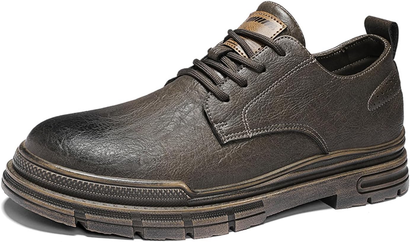 Мужские кожаные туфли с повышающей каблук подошвой, ретро-оксфорды, повседневные модные кроссовки на шнуровке, деловые туфли Aceptolcom, коричневый
Мужские кожаные туфли с повышающей каблук подошвой, ретро-оксфорды, повседневные модные кроссовки на шнуровке, деловые туфли Aceptolcom, коричневый