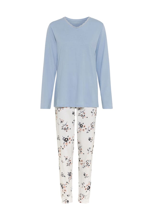 Пижама с V-образным вырезом DesiréE, синий
Пижама с V-образным вырезом DesiréE, синий