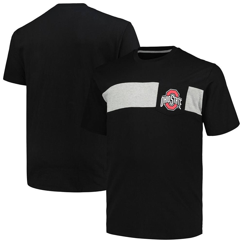 Мужская футболка Profile Black Ohio State Buckeyes в большую и высокую цветную полоску, цвет Osu Black
Мужская футболка Profile Black Ohio State Buckeyes в большую и высокую цветную полоску, цвет Osu Black