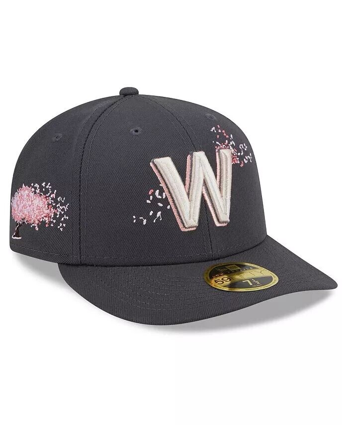 Мужская графитовая приталенная шляпа Washington Nationals City Connect Low Profile 59FIFTY New Era
Мужская графитовая приталенная шляпа Washington Nationals City Connect Low Profile 59FIFTY New Era
