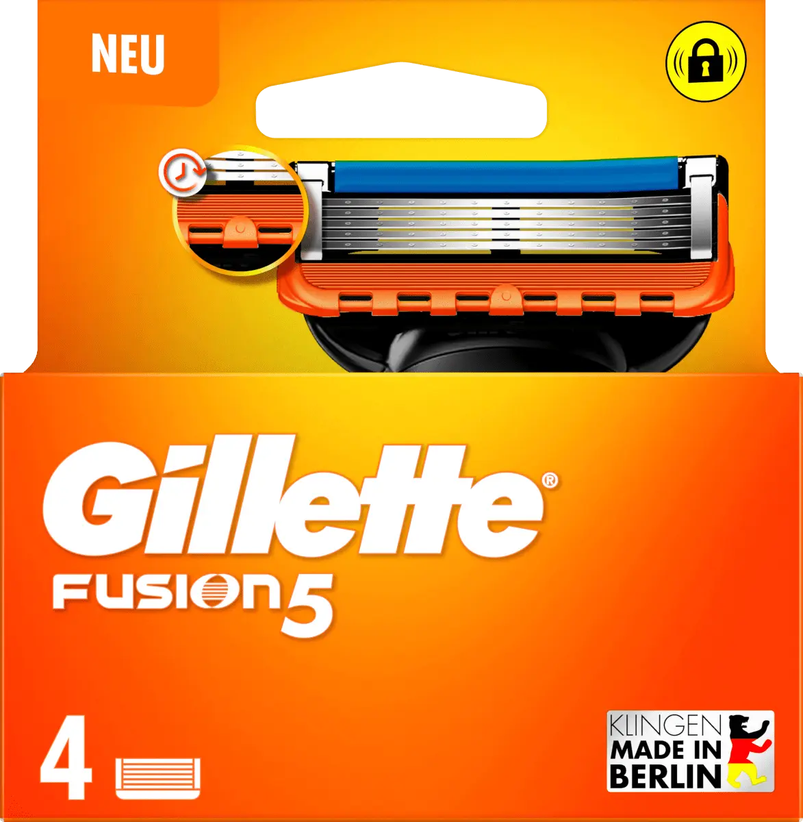 Лезвия для бритвы Fusion5 4 шт. Gillette
Лезвия для бритвы Fusion5 4 шт. Gillette