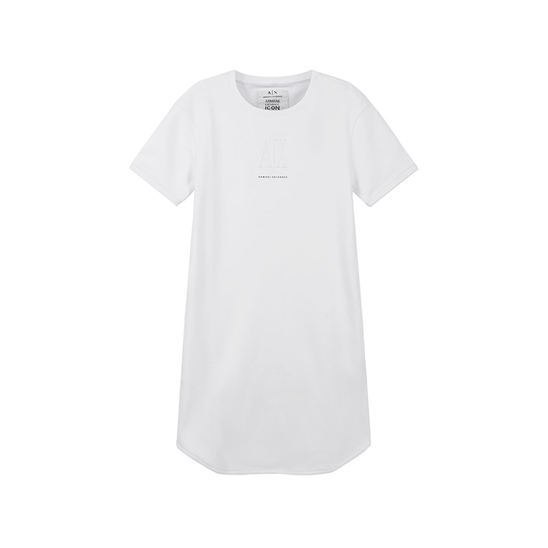 ARMANI EXCHANGE Женское платье с короткими рукавами AE FW24 белое
ARMANI EXCHANGE Женское платье с короткими рукавами AE FW24 белое