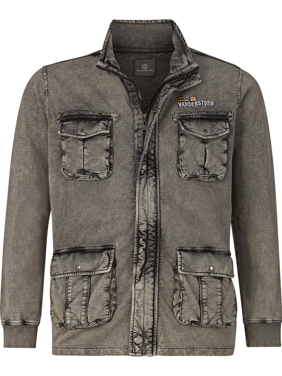 Толстовка с капюшоном на молнии Jan Vanderstorm Gangolf, темно-серый
Толстовка с капюшоном на молнии Jan Vanderstorm Gangolf, темно-серый