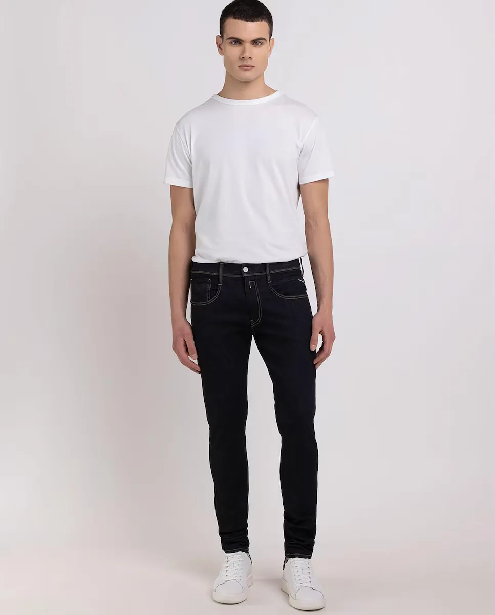 Мужские узкие джинсы с карманами Replay, темно-синий
Мужские узкие джинсы с карманами Replay, темно-синий