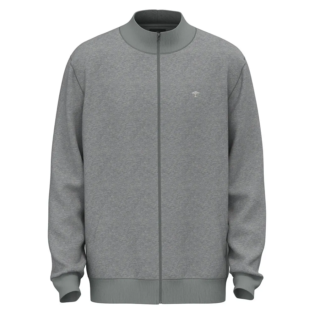 Толстовка Fynch Hatton 15021352 half zip, серый 
Толстовка Fynch Hatton 15021352 half zip, серый