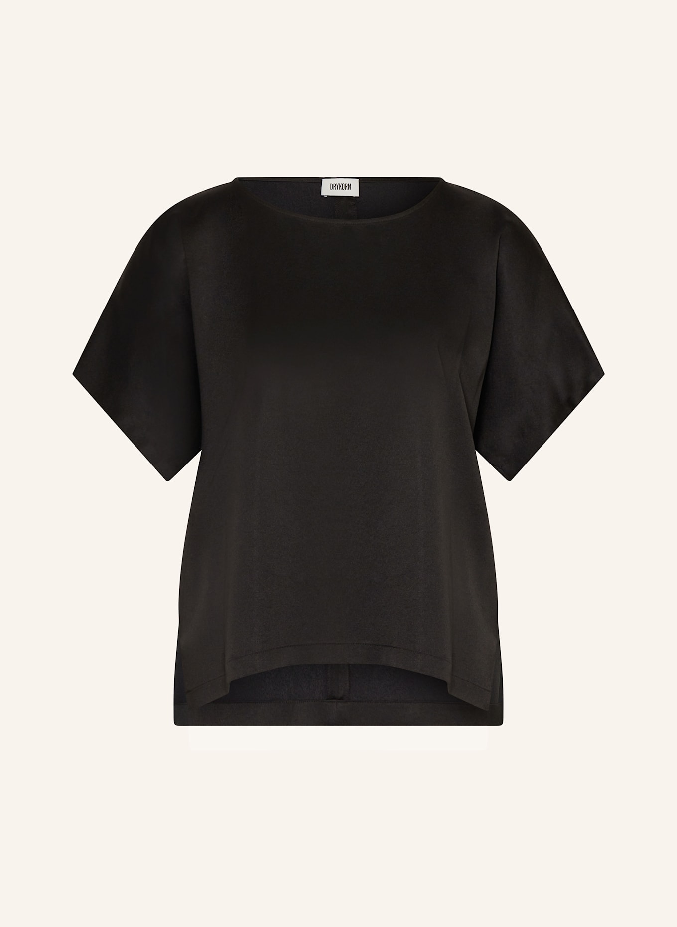 Блузка рубашка корами из атласа Drykorn, черный
Блузка рубашка корами из атласа Drykorn, черный