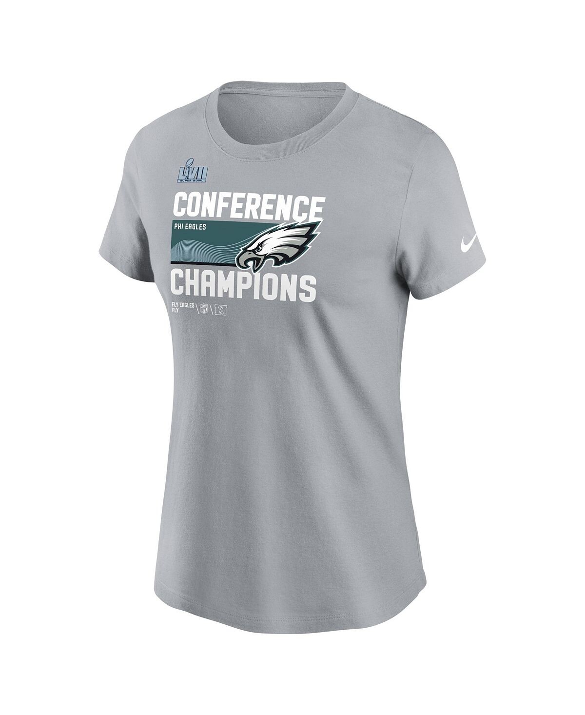 Женская серая футболка Philadelphia Eagles 2022 NFC Champions Trophy Collection Nike, серый
Женская серая футболка Philadelphia Eagles 2022 NFC Champions Trophy Collection Nike, серый