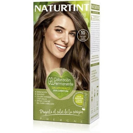 Перманентная краска 5G 60мл, Naturtint
Перманентная краска 5G 60мл, Naturtint