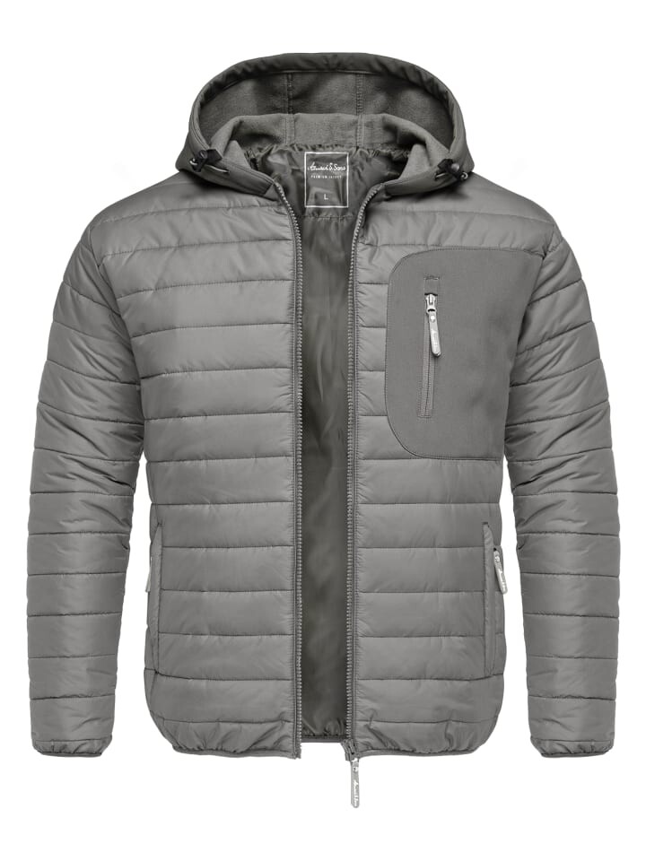 Куртка Amaci&Sons MACON, серый
Куртка Amaci&Sons MACON, серый