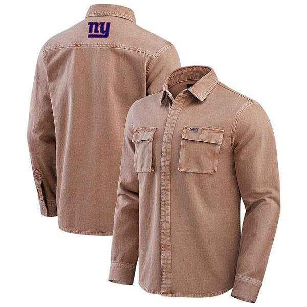 Мужская коричневая рубашка new york giants garment dyed с длинным рукавом и полной застежкой Darius Rucker Collection By Fanatics
Мужская коричневая рубашка new york giants garment dyed с длинным рукавом и полной застежкой Darius Rucker Collection By Fanatics