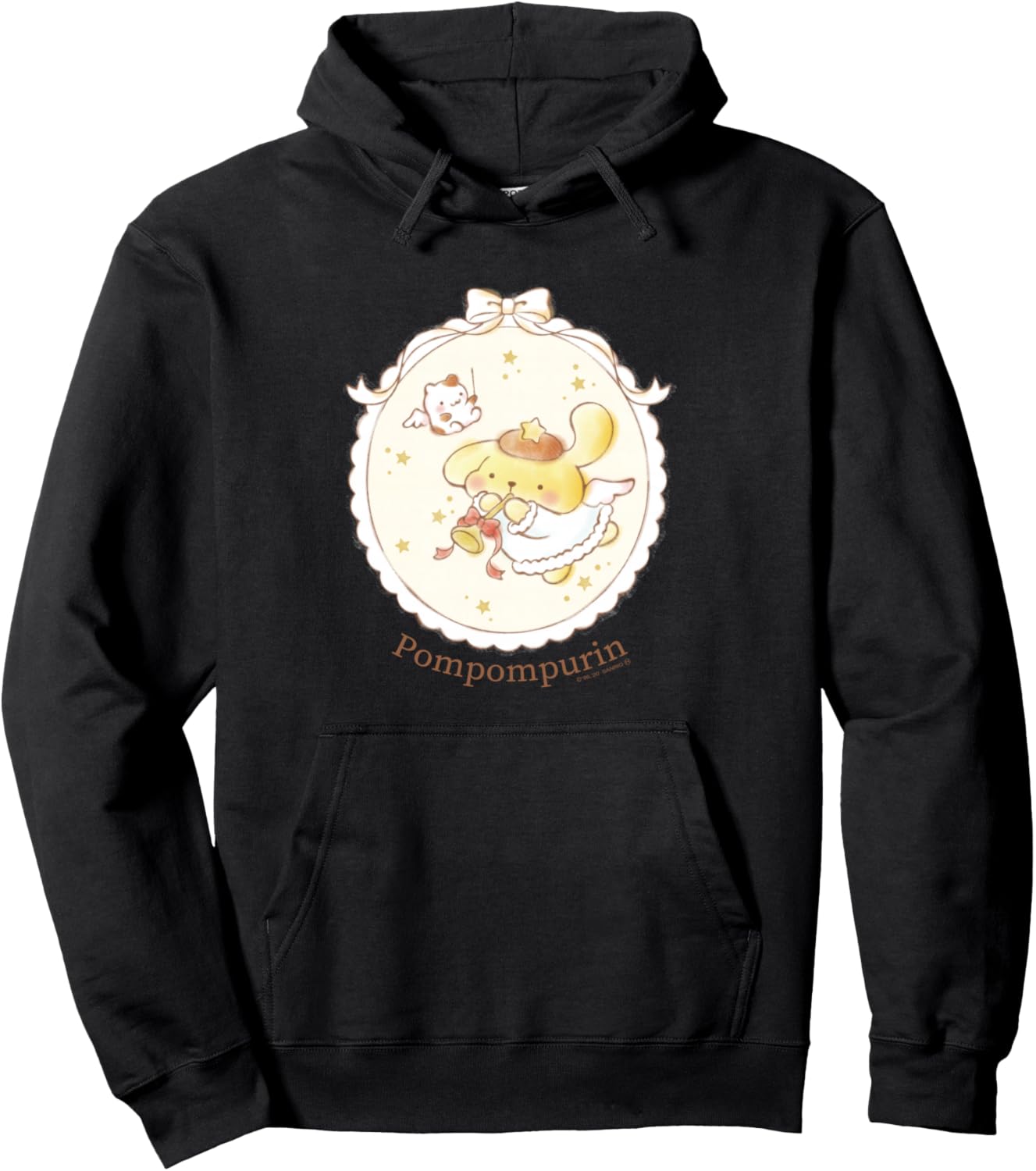 Худи с помпоном и булавкой в виде ангела от Amazon (эксклюзивный дизайн) Sanrio (Watanabe), черный
Худи с помпоном и булавкой в виде ангела от Amazon (эксклюзивный дизайн) Sanrio (Watanabe), черный