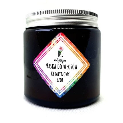 Кератиновая маска для волос 120мл, Nowa Kosmetyka
Кератиновая маска для волос 120мл, Nowa Kosmetyka
