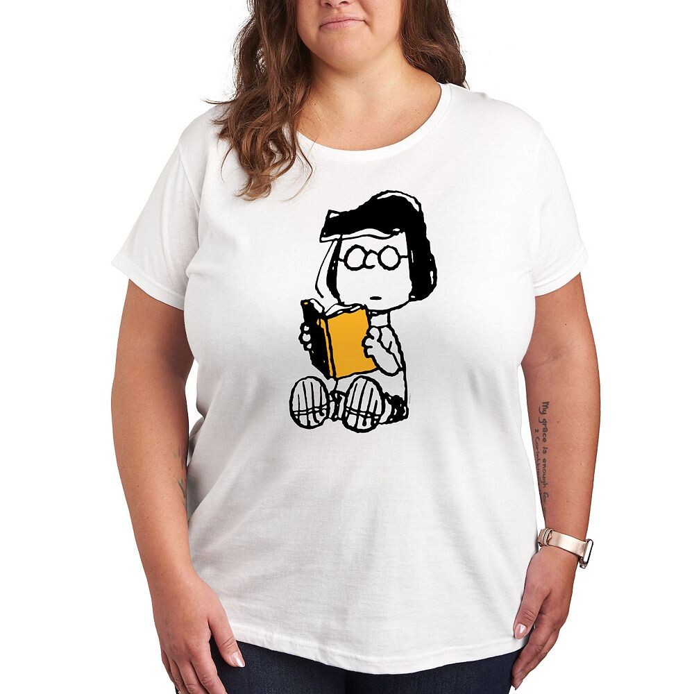 Футболка Plus Peanuts Marcie Reading с рисунком Licensed Character, белый
Футболка Plus Peanuts Marcie Reading с рисунком Licensed Character, белый