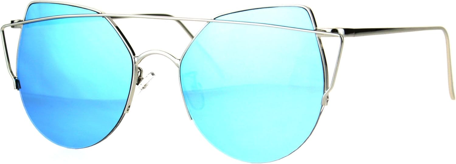 Женские солнцезащитные очки PASTL в полуободковой круглой оправе «кошачий глаз» с металлическим каркасом, серебристого и синего зеркального цвета, Silver (Blue Mirror)
Женские солнцезащитные очки PASTL в полуободковой круглой оправе «кошачий глаз» с металлическим каркасом, серебристого и синего зеркального цвета, Silver (Blue Mirror)