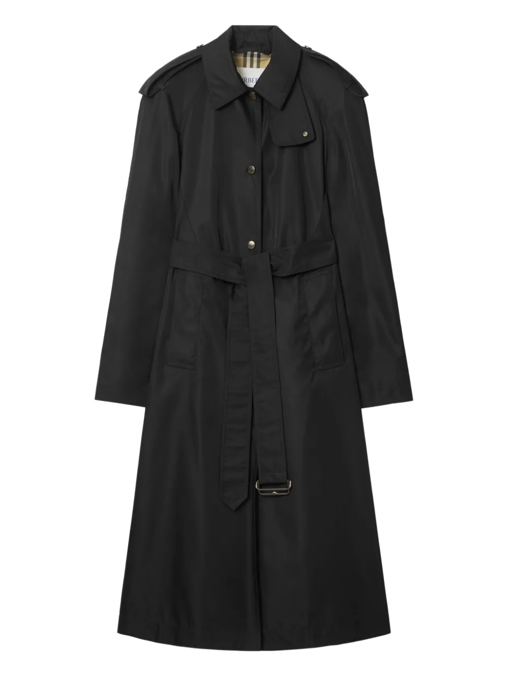 Тренч с поясом BURBERRY, черный
Тренч с поясом BURBERRY, черный