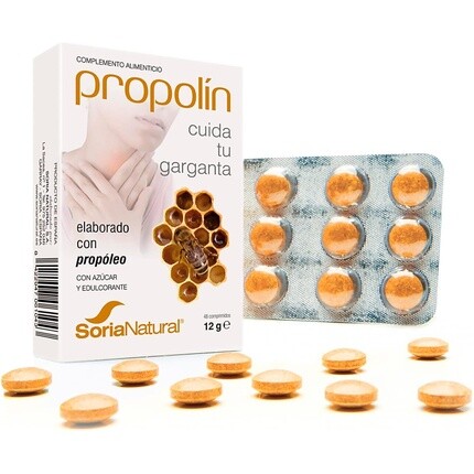 Soria Natural Propolin Tablets 48 таблеток
Soria Natural Propolin Tablets 48 таблеток
